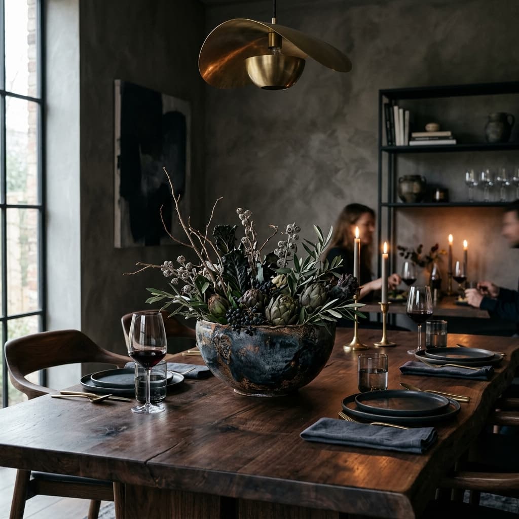 Midnight Centerpiece Bowl